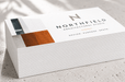 Custom postcard size printed on 24pt thick recycled uncoated stock