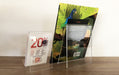 rear view of clear acrylic book display stands | Clubcard Printing