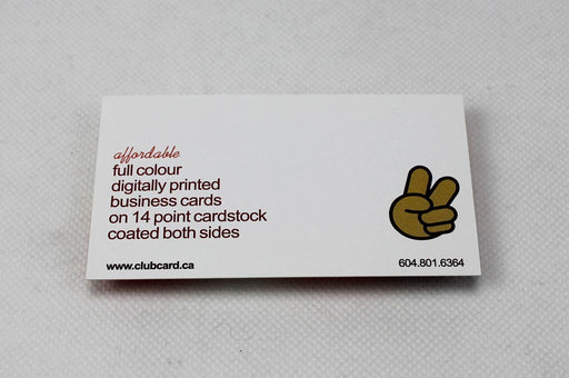 Coated Bookmarks 14pt - Clubcard Printing USA