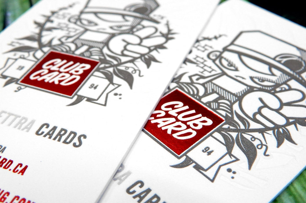 Letterpress Business Cards - Clubcard Printing USA