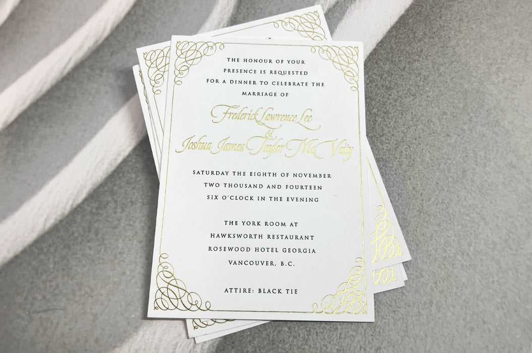 Letterpress Invitations + Postcards - Clubcard Printing USA