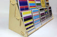 Modern Retail Card Display Rack With 27" Wide Birchwood Shelves - Clubcard Printing USA