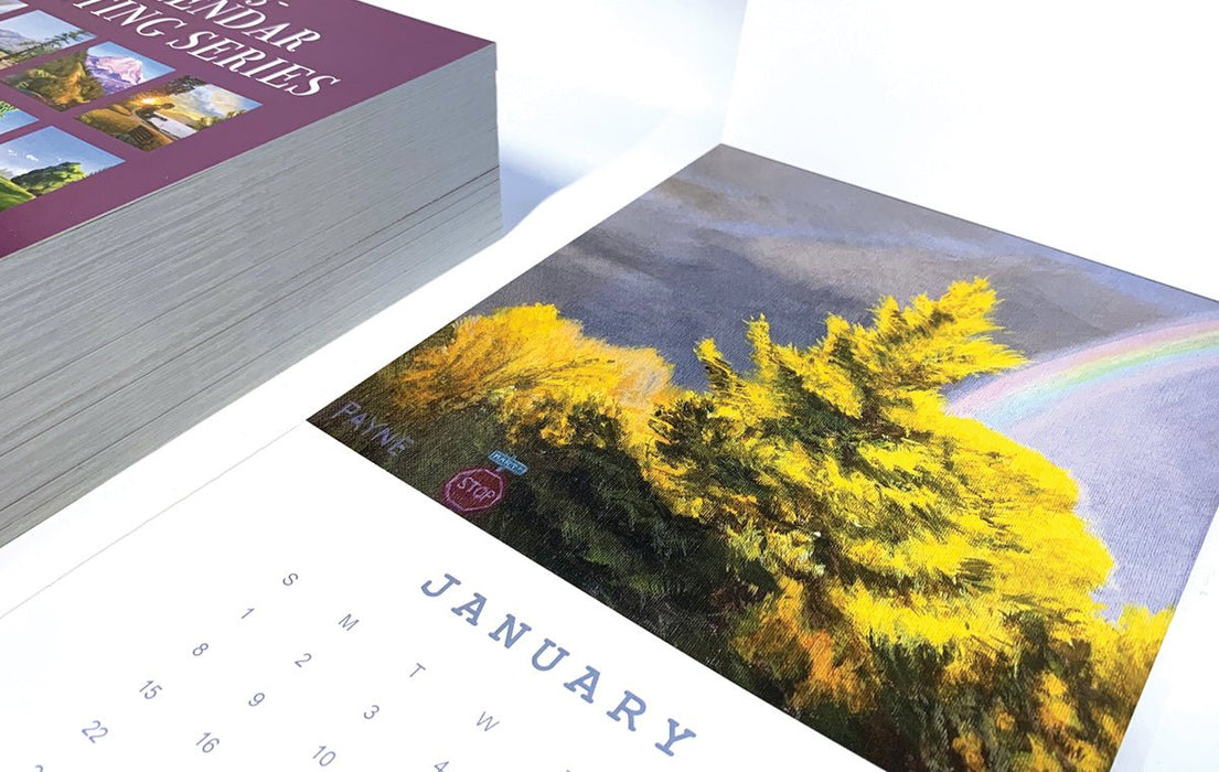 Padded Full Color Calendars, Short Run Digital - Clubcard Printing USA