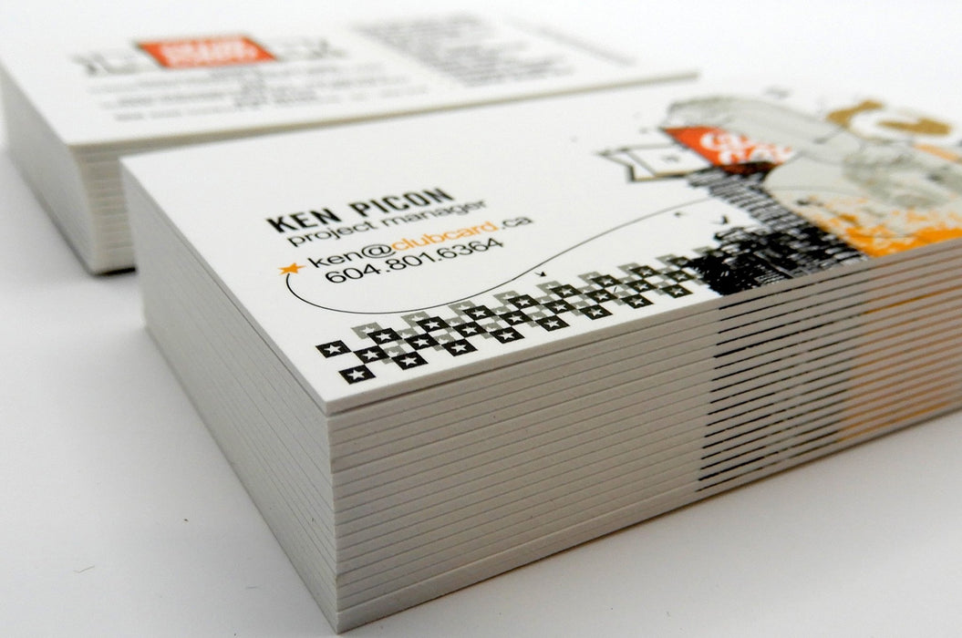 Soft Touch Laminated Business Cards 38pt - Clubcard Printing USA