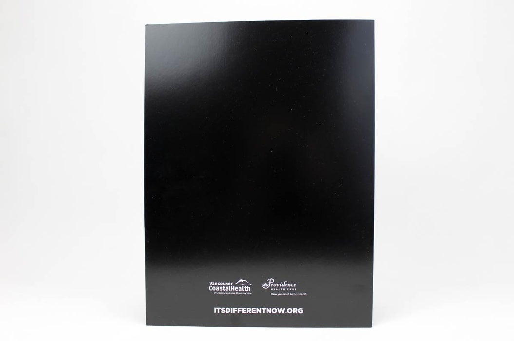 Spot Gloss Presentation Folders 16pt - Clubcard Printing USA