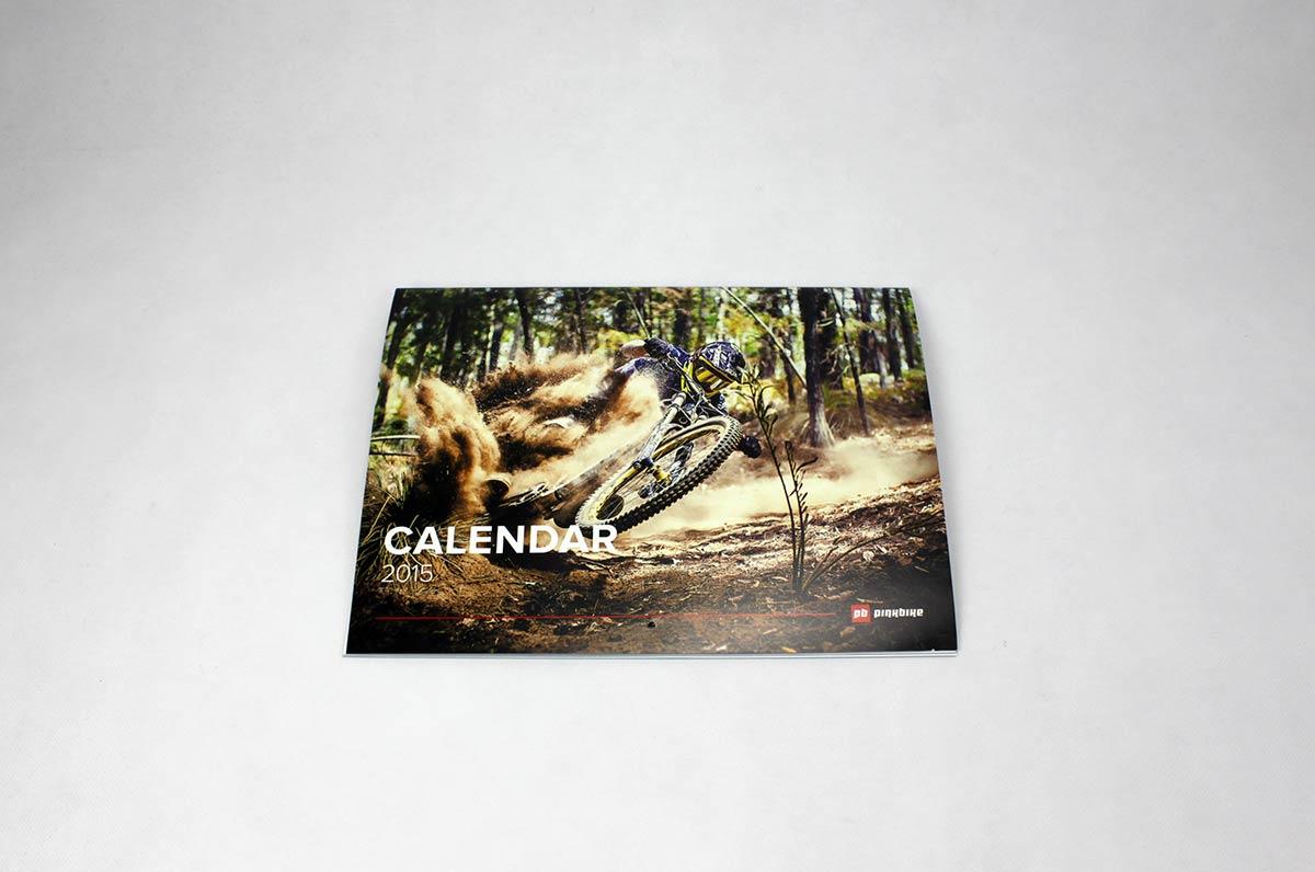 Stitched Full Color Calendars, Short Run Digital - Clubcard Printing USA