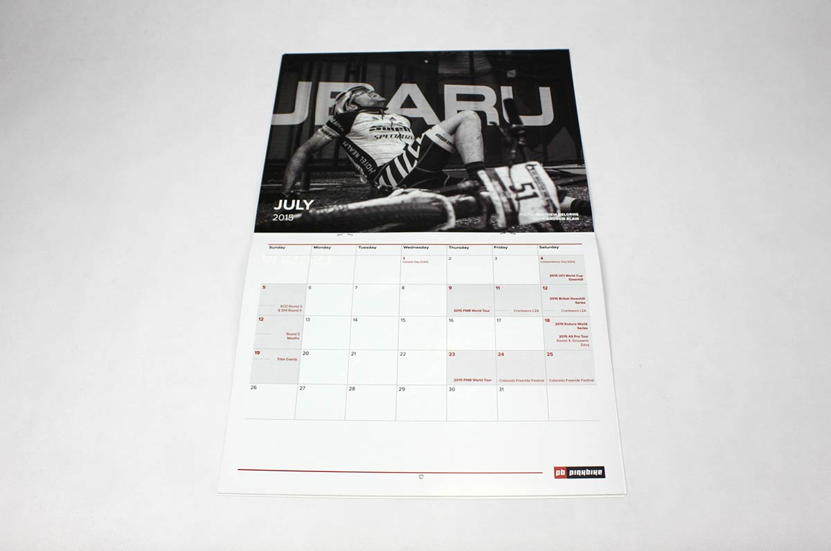 Stitched Full Color Calendars, Short Run Digital - Clubcard Printing USA