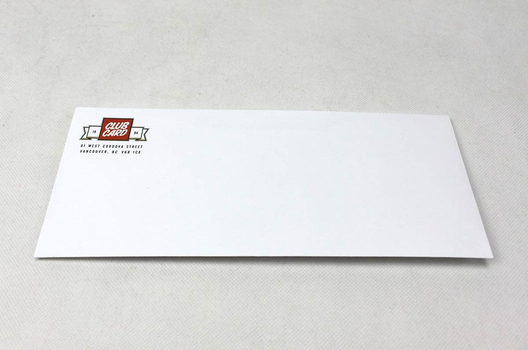 Uncoated 9" x 12" Envelopes 70lb - Clubcard Printing USA