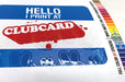 UV Printed Vinyl Stickers - Clubcard Printing USA