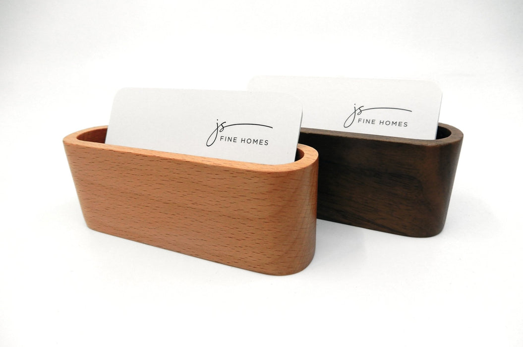 Wood Business Card Stand - Clubcard Printing USA