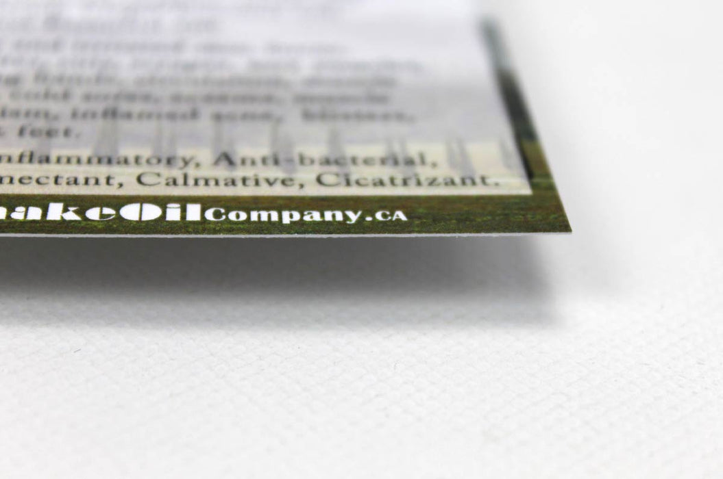 Uncoated Small Cards 12pt