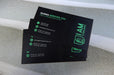 18pt Hemp Business cards printed on 18pt  card stock for I Am Compliance | Clubcard Printing USA