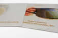 close up view of a postcard printed on 18pt hemp card stock for Joyful Ceramics | Clubcard Printing
