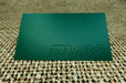 Custom business card for Forward with debossing | deep green color with forward logo debossed in the bottom right corner | Clubcard Printing USA