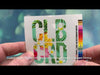 Video of UV sticker printing at Clubcard Printing 