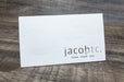 custom business card for Jacob ptc with gold foil and debossing | Clubcard Printing USA