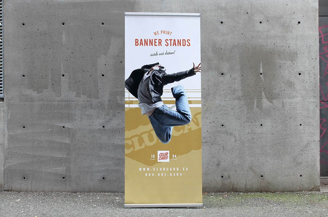 L-Stand + Banner